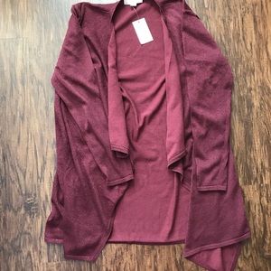 Michael Kors open cardigan NWT L